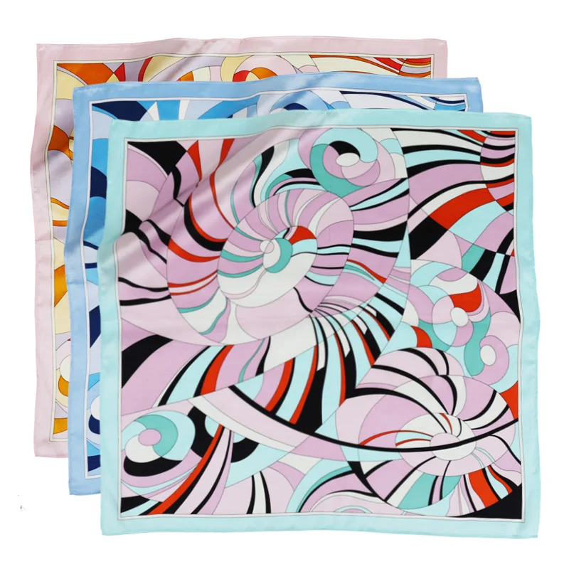 Оптовая продажа Wensli Mulbery Шелковый квадратный шарф шелковые шарфы