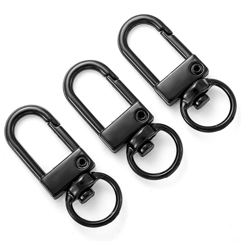 7 color Mixed Alloy Chain buckle Keychain accessories DIY Jewelry Accessories Multifunction Jewelry Making Findings 34*12mm V129