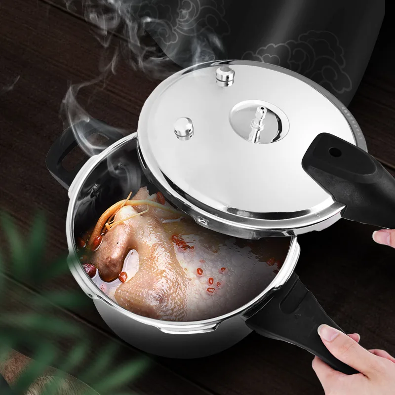 304 Stainless Steel Pressure Cooker household Multi capacity pressure cooker gas induction cooker universal