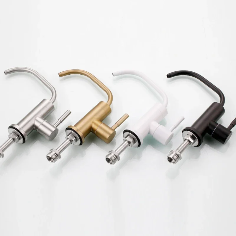 Stainless Steel Kitchen Direct Drinking Water Filter Tap Reverse Osmosis Water Filter Sink Faucet Single Handle Water Purifier