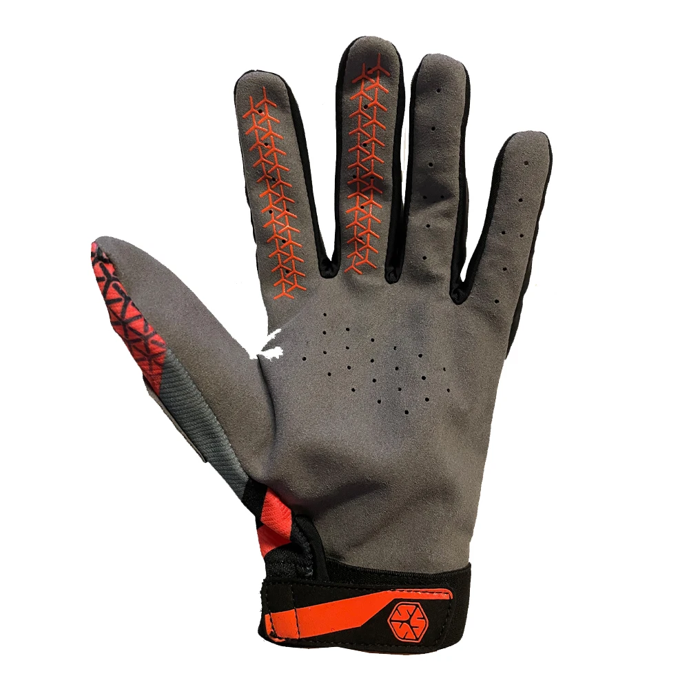 SCOYCO motocross Gloves Men anti-abrasion design silicone on first Finger Glove Dirt Bike Cycling guantes MX  Gloves