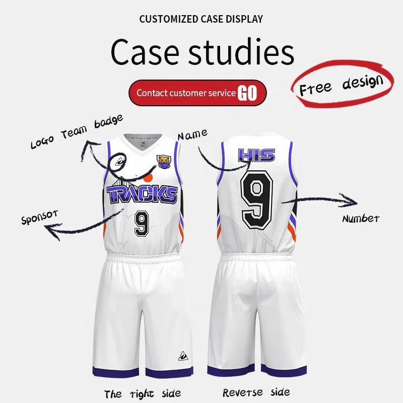 Best Selling Sublimation Basketball Jersey Combination 100% Polyester Fabrics Basketball Uniform Sublimated Printed Tracksuit