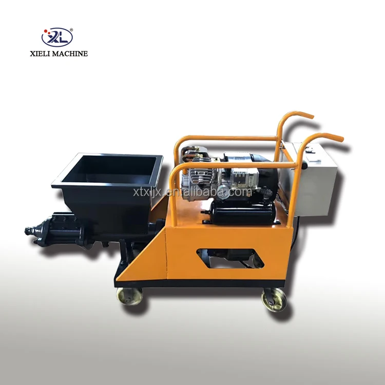 Xieli Machinery Multifunctional Mortar Spray Machines Exterior Wall Paint Spraying 220V Electric Diesel Spray machine
