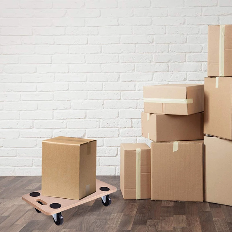 Furniture Dolly Moving Platform Portable Wood Home Mover Platforms