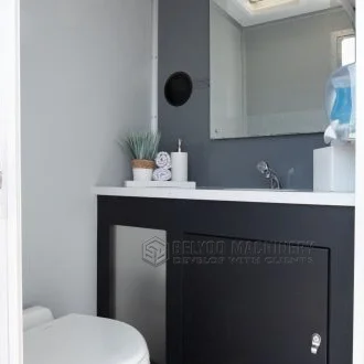 2024 New Toilet Trailer Factory Price Mobile Portable Toilet Portable Bathroom Trailer Restroom Trailer for Events Outdoor Steel