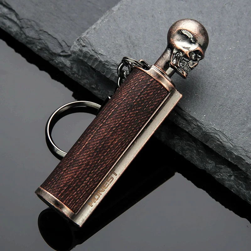Luxury Smoking Accessories Leopard Lion Snake Skeleton Shape Friction Ignition Cigarette Cigar Lighters Permanent Match Lighter
