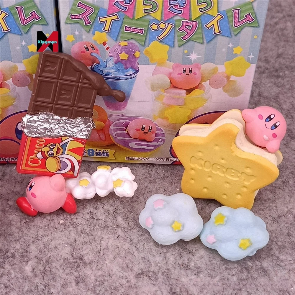 Pvc 8Pcs/Set Model Toy Anime Mystery Kirby Super Star Action Figure for Desktop Decoration Blind Box Toys