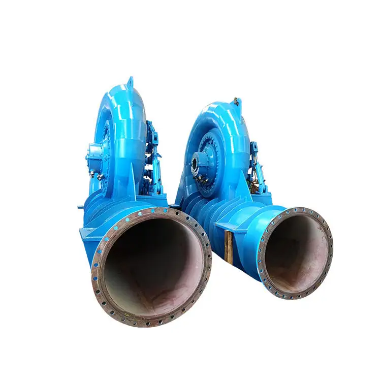 horizontal 300kw water turbine model