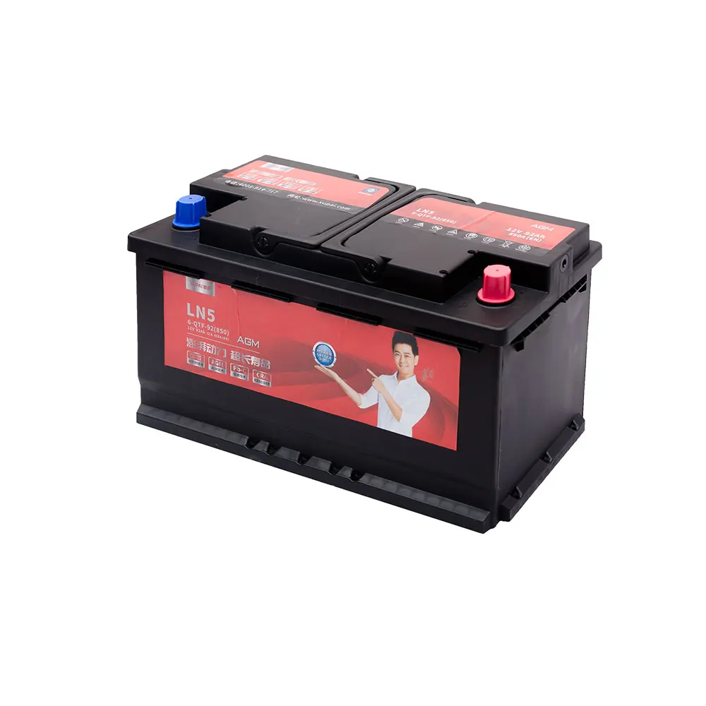 
 Новый автомобильный аккумулятор LN5 6-QTF-92/12V92AH CCA850A для автомобильного аккумулятора AGM Jaguar  