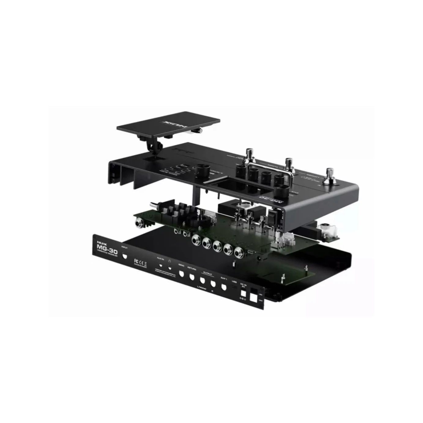 Nux MG-30/MG30/MG 30 Versatile Modeler multi-effect pedals guitar processor electric guitar effects pedal multi effect for Stage