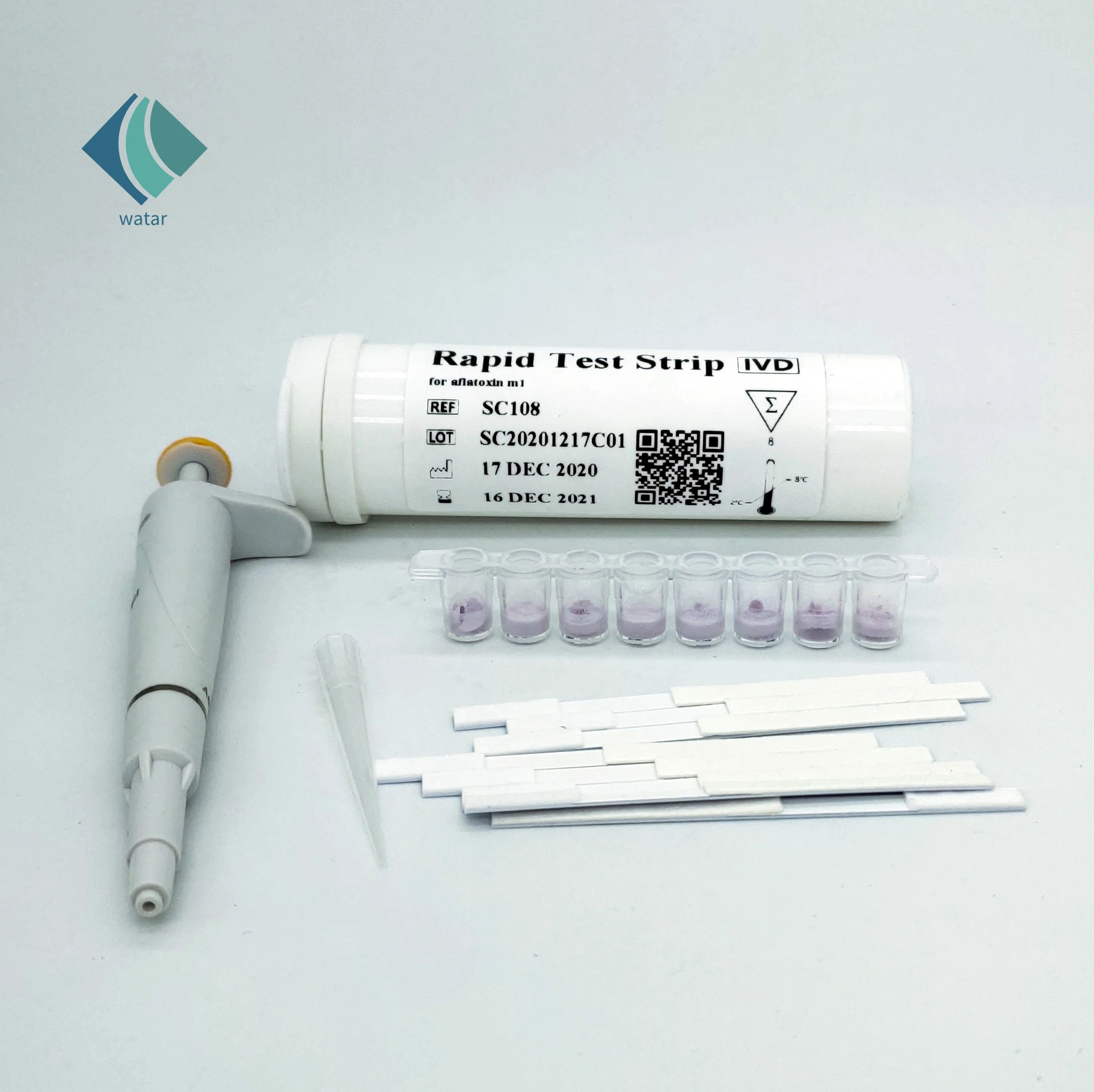 Быстрое тестирование для Aflatoxin M1 0.05ppb
