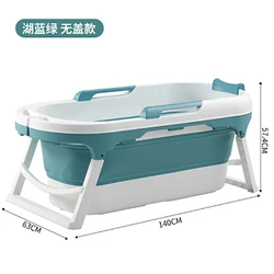 Factory Wholesale Adult Bath Tub With Lid Hot Selling Foldable Bathtub Portable Plastic Household Bath Tub