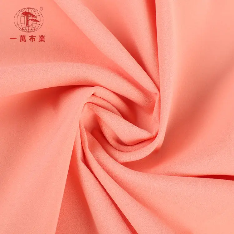 Best Selling Fabric Stock 4 way stretch fabric silk chiffon fabric