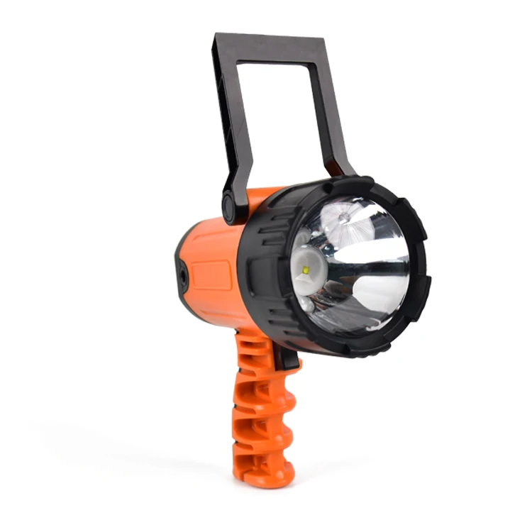 Rechargeable Led Spotlight Handheld Flameproof Searchlight for Outdoor, Hunting, Camping and Searching