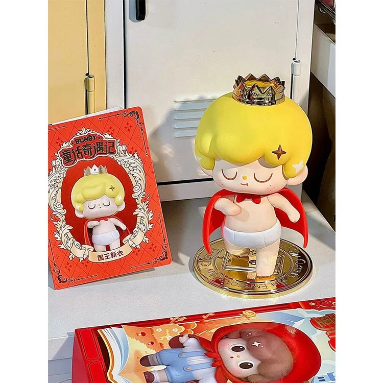 Hot product cute Mold Plastic Art Figure BUNBY toys mystery box A fairy tale adventure series blind box packaging