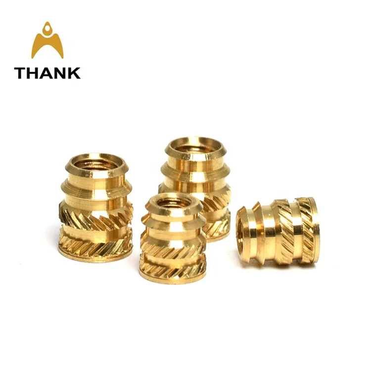 high precision injection molding hot melting knurled ring nut M2.5 M3 M3.5 M4 M5 M6 M8