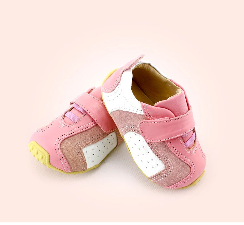TipsieToes barefoot shoe manufacturer low price super soft real leather super soft back to school casual flat sneaker for little