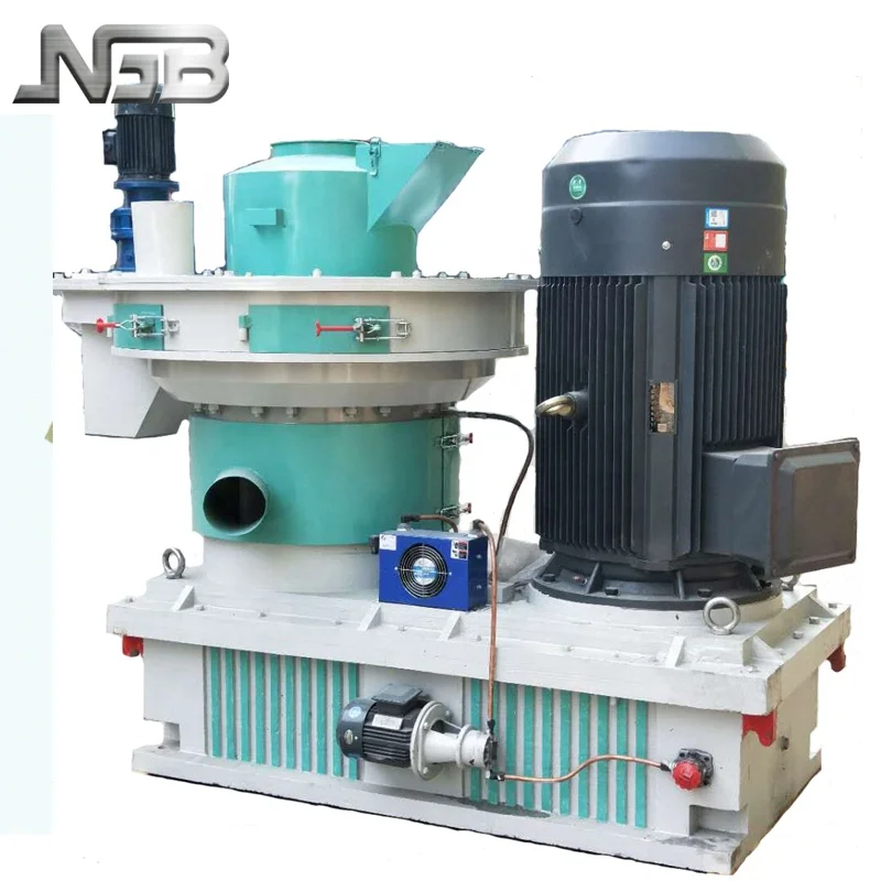 Pictures and videos of sawdust biomass granulator