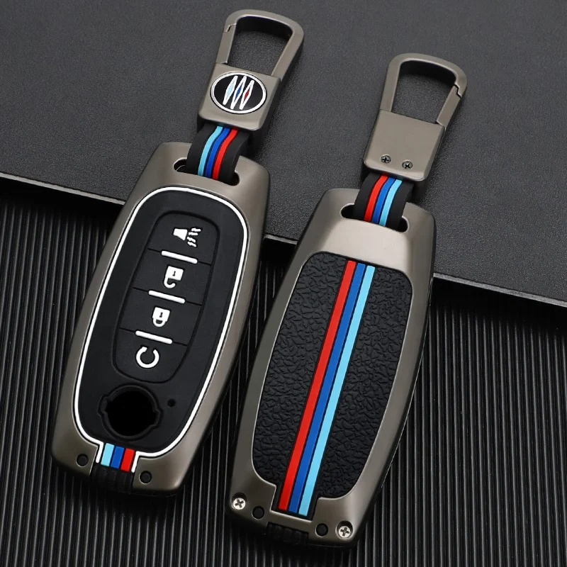 Car Remote Zinc alloy Silicone Key Full Cover Case For Nissan X-Trail T32 T31 Kicks Tiida Pathfinder Note Case Shell Cover