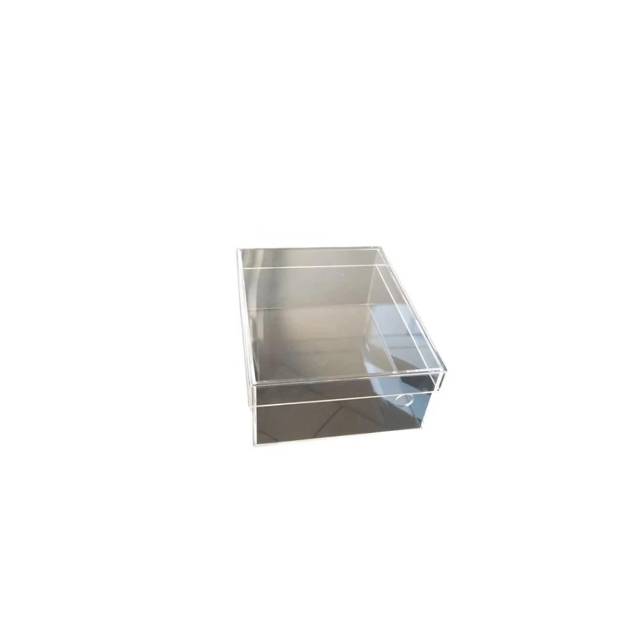 Пользовательские Perspex акриловые коробки с крышкой