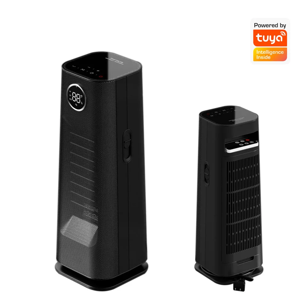 Smart Home Electric 2kw Heizstrahler Heizlufter Elektro Heizung Ceramic Ptc Tower Space Fan Heater with Remote for Indoor Use