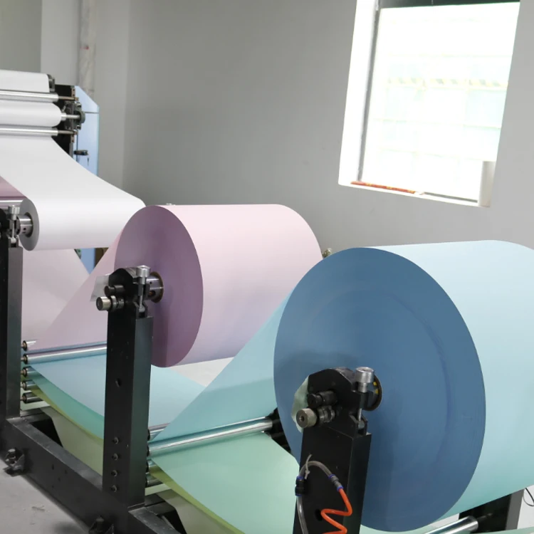 3 ply CB CFB CF continuous carbonless printing paper ncr rainbow computer printing form ncr carbonless triplicate paper