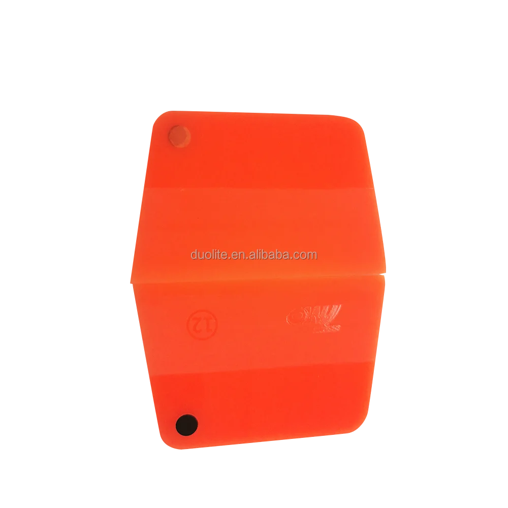 Multi-Size PPF Scraper Vinyl Paint Protection Film Tool Soft Silicone Rubber TPU Scraper Car Vinyl Wrap Tool