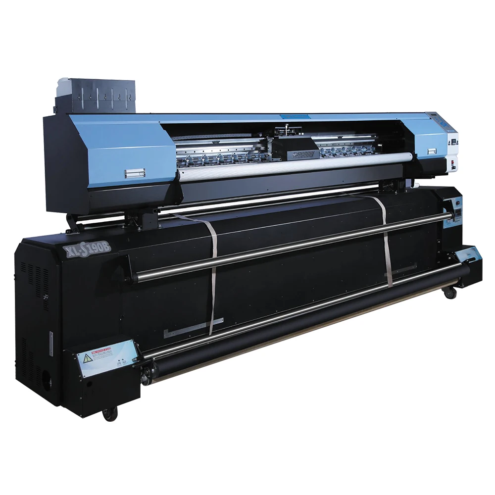 digital flag printing machine with two dx5 head, print on flag directly