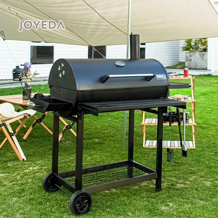 Outdoor Garden Gas And Charcoal Grill Combo Smokeless Barbecue Bbq Commercial Grill