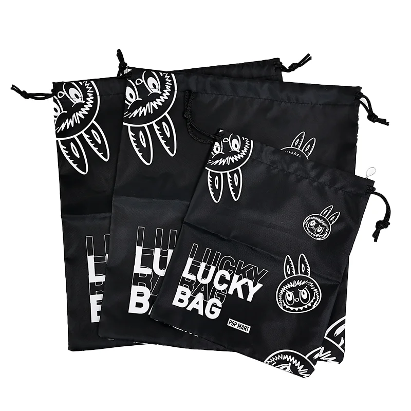 Customized eco-friendly travel shoe dustproof storage bag logo printed dustproof drawstring polyester bag