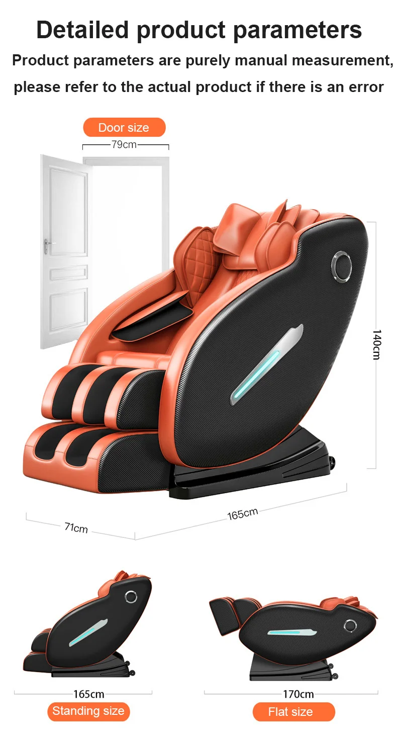 China supplier Luxury Relax Massage Chair 3D Zero Gravity