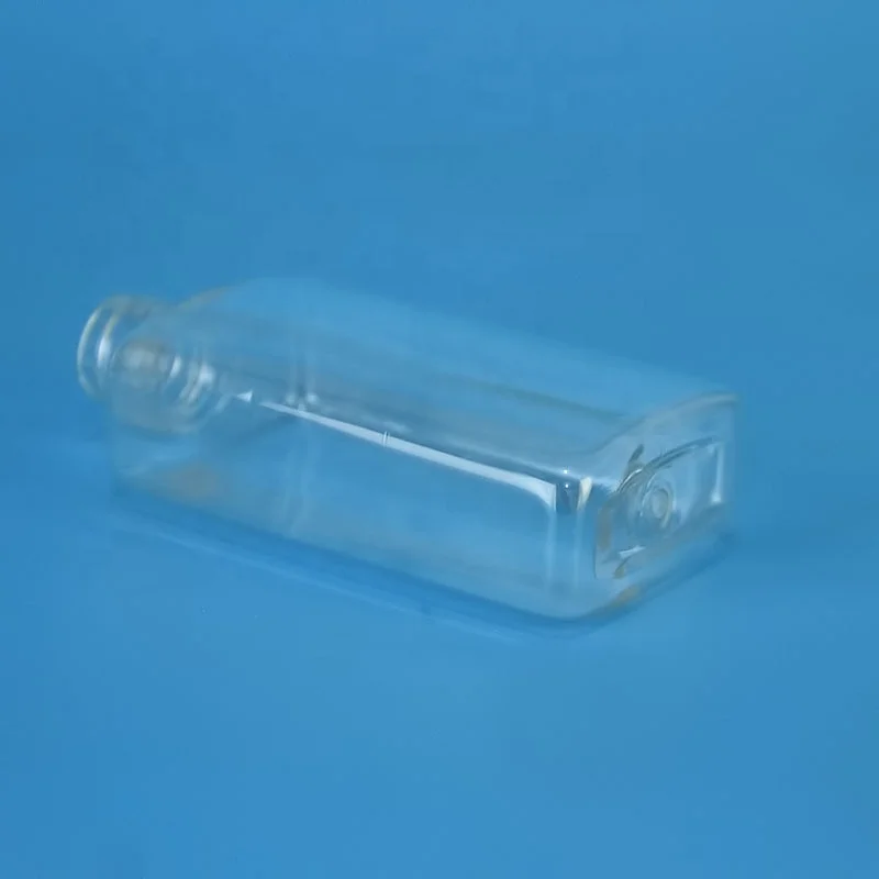 100ml прозрачный пластик спущенное плечо квадратный духов перемещения косметический уход за кожей спрей бутылка для алкогольных напитков и аромат