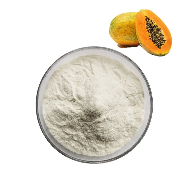 Factory price price papain enzyme 2,000,000U/G Supply Food Grade papain enzyme bulk plant extract papain