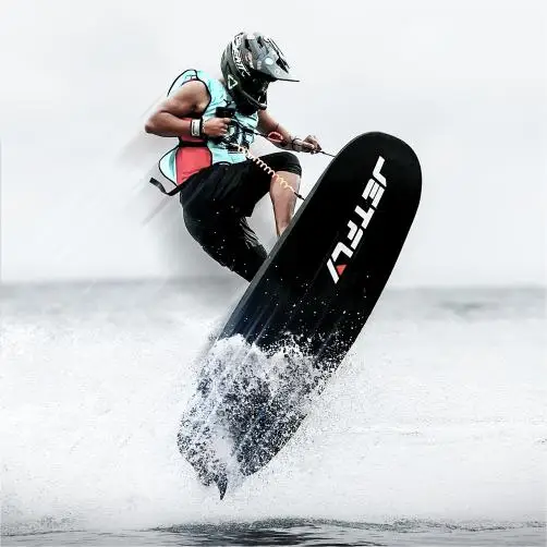 Jetfly Powered Carbon Fiber Surfboard Electric Surfing Board Motorized Wakeboard for Adults with Wireless remote controller