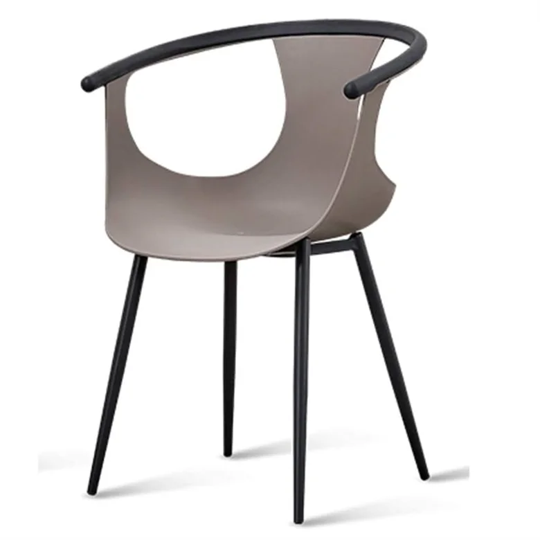 Factory Price  New Style High Quality Armrest Dining chair Living room Coffee chair with Armrest