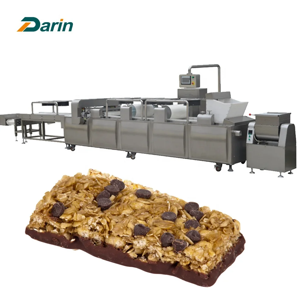 High productivity Hot selling puffed chocolate rice ball cake bar making machine cereal bar forming machine