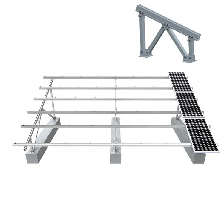 Hot sell aluminium ground mounted solar panel rack mounting system solutions