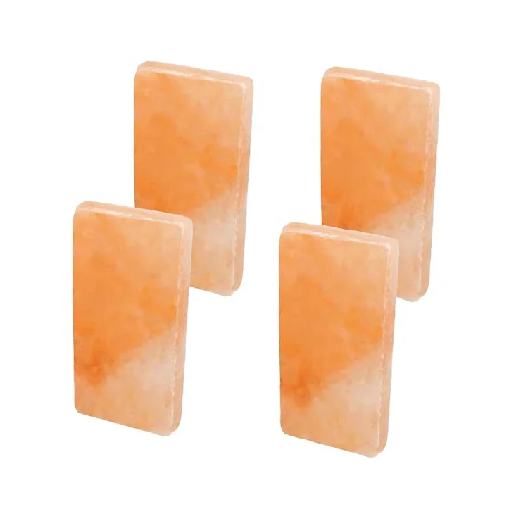 Himalayan salt slab salt cooking plates bbq grill plate  20*10*2.5cm Salt Brick