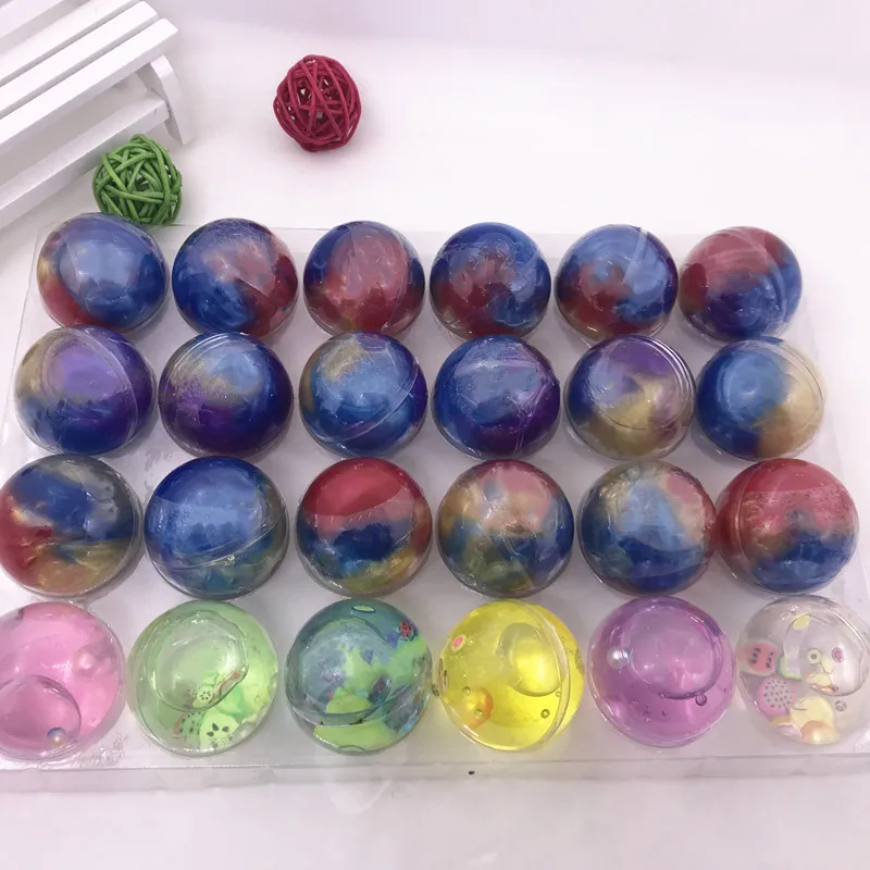 Non Sticky Galaxy Slime Rainbow Unicorn Slime Ball Colorful Ball Crystal Slime