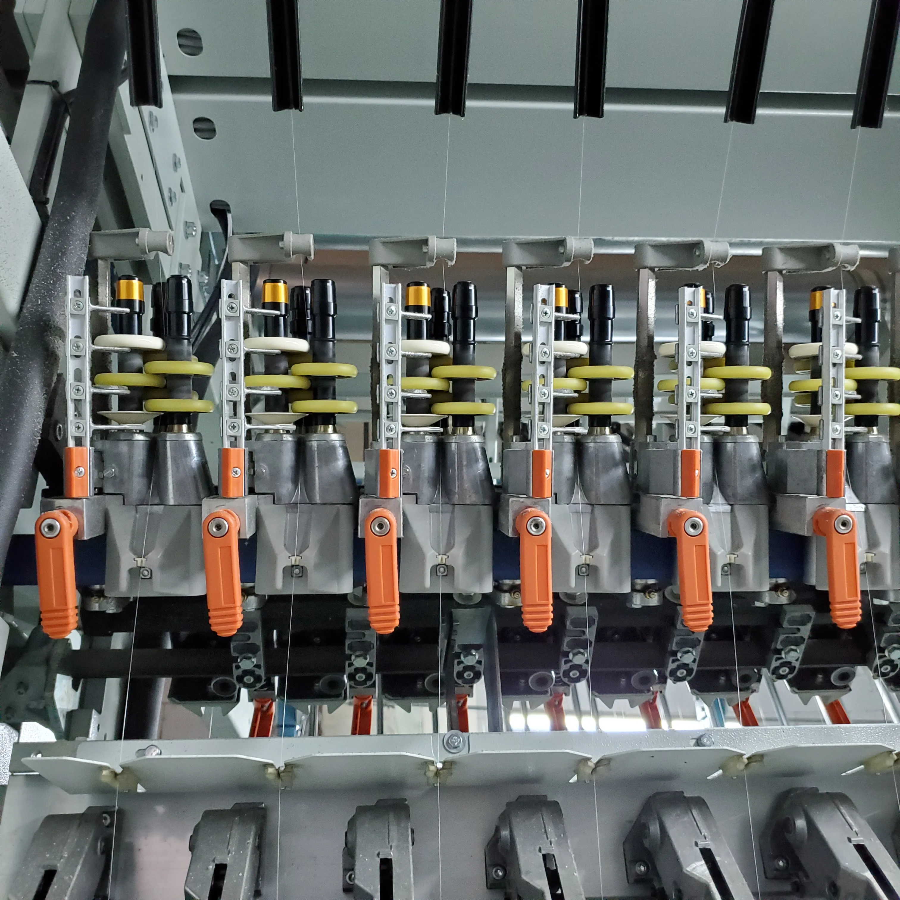 1000V POY to DTY high speed polyester yarn texturing machine  draw texturizing machine