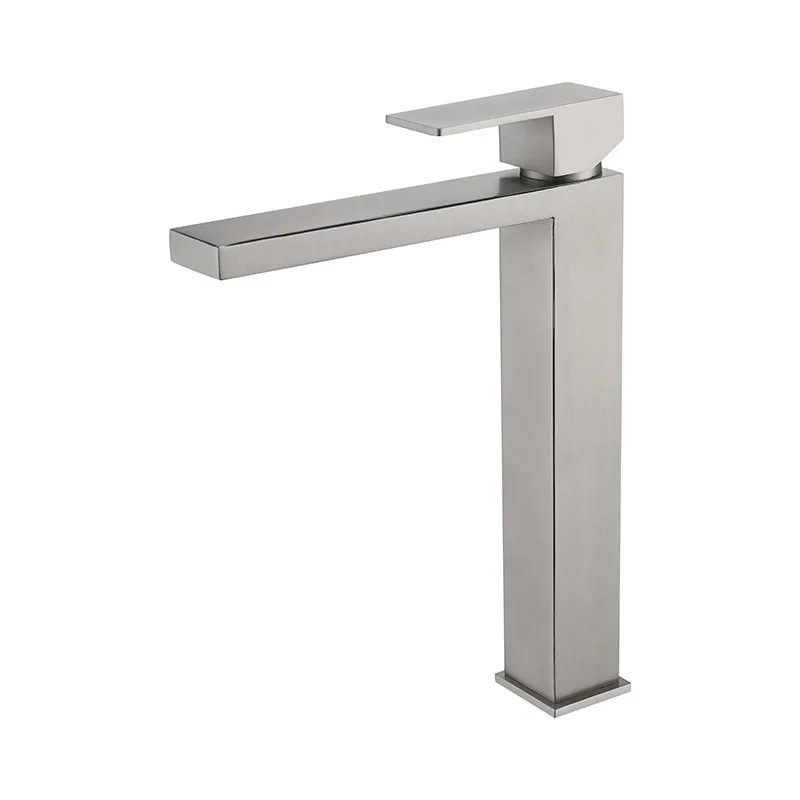 304 Stainless Steel Wash Basin Faucet Hot Cold bathroom Basin faucet set Single-Hole bathroom and shower faucets Basin Mixer