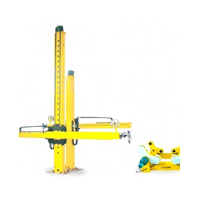 Pipe welding robotic arm pneumatic telescopic manipulator arm ring seam welding special machine