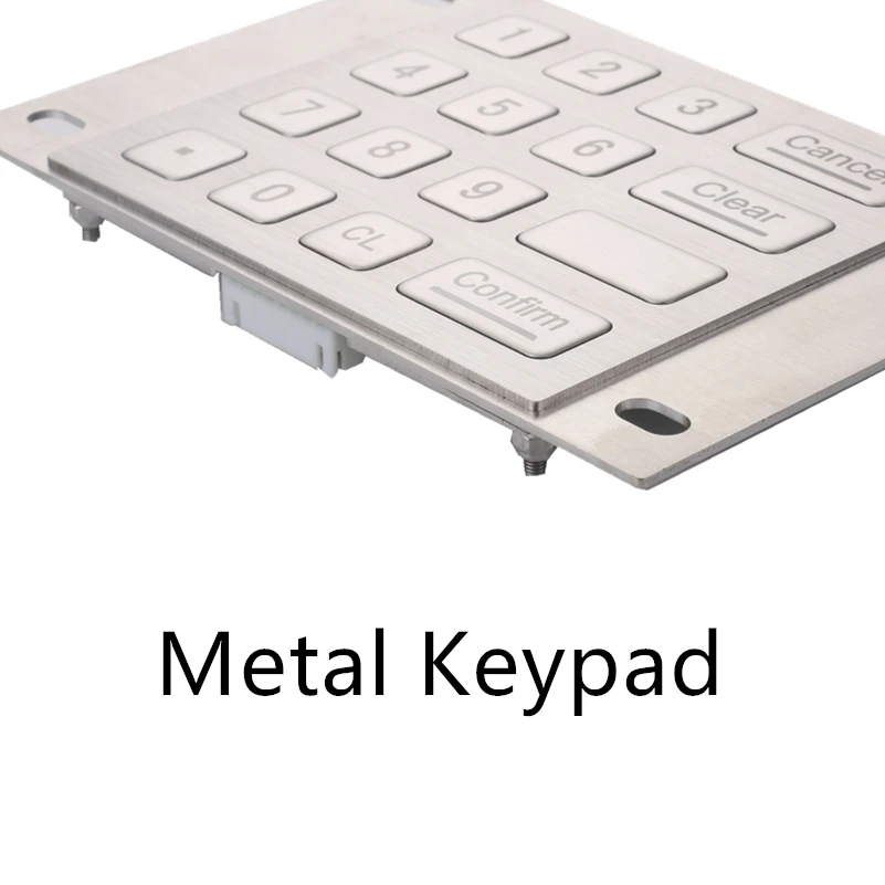  Пользовательская металлическая клавиатура ATM 4x4