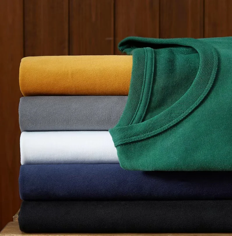 Custom cotton T-shirt loose and large size