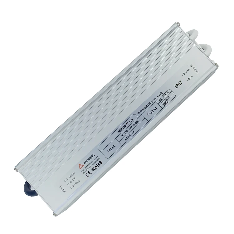 Постоянный ток водонепроницаемый светодиодный драйвер Источник питания