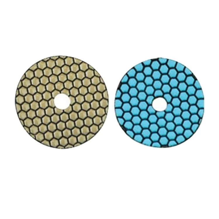 The Best Shinning 7 Inch 178mm Diamond Flexible Resin Dry Polishing Pads