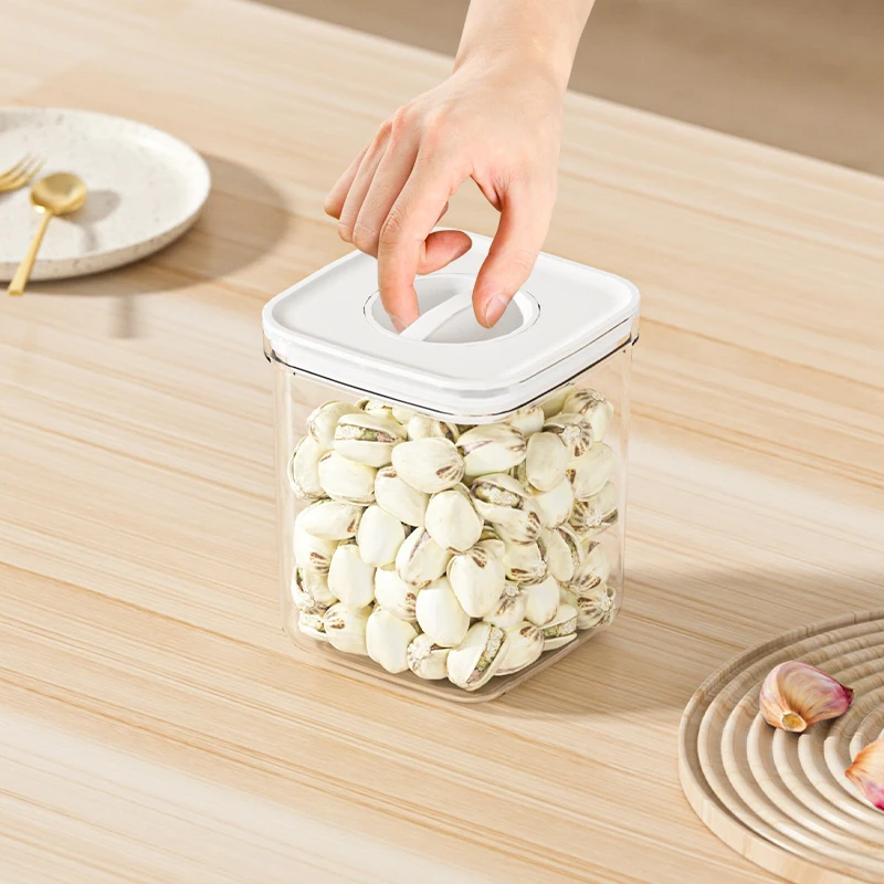 5 Pieces Set Kitchen Storage Containers BPA Free Keep Food Fresh Plastic Food Storage and Organization With Lids