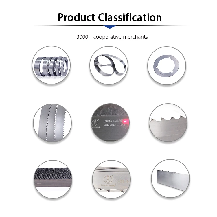 Frozen Meat And Bone Saw Blade Fast Cutting Durable Band Saw Blade For Meat Bone blade band saw machine