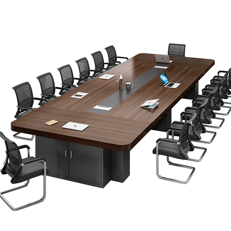 Simple And Modern Office Furniture Small And Medium-Sized Staff Training Table Staff Negotiation Desk Conference Table