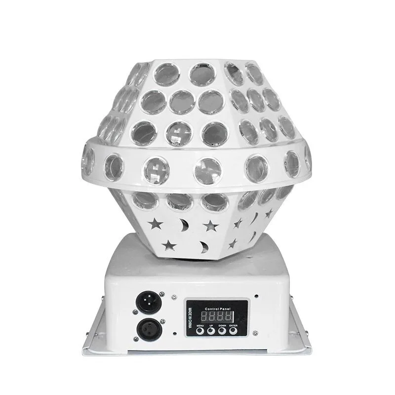 
DMX LED Moon and Star Effect Double UFO DJ Equipment Disco Lights Ball from China 